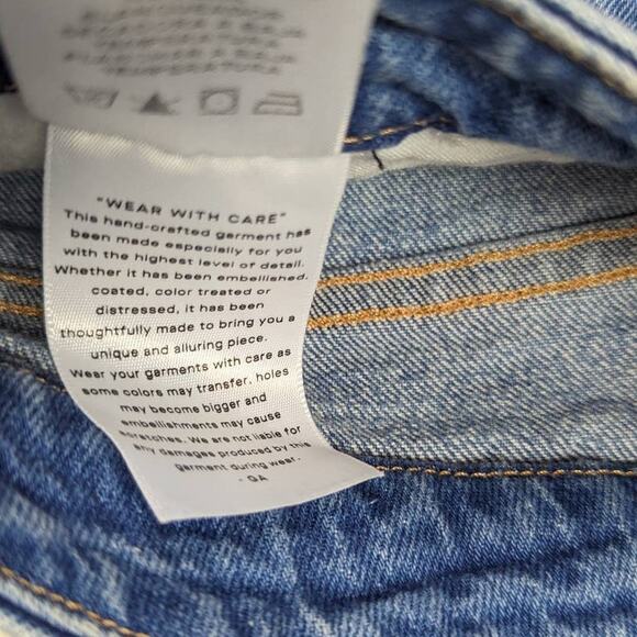 Good American High Rise Tapered Jeans Size 2/26 - Picture 6 of 11